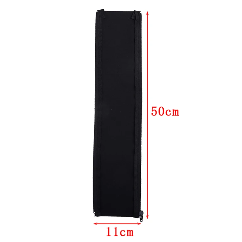 DIY 네오프렌 케이블 관리 슬리브, 지퍼 랩 와이어 숨김 커버 정리함, 1PC