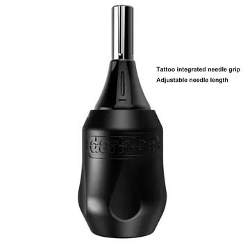 Tattoo Machine impugnatura regolabile per lunghezza dell'ago impugnatura per ago integrata in lega di alluminio maniglia per macchina motore per tatuaggi 25MM/32MM