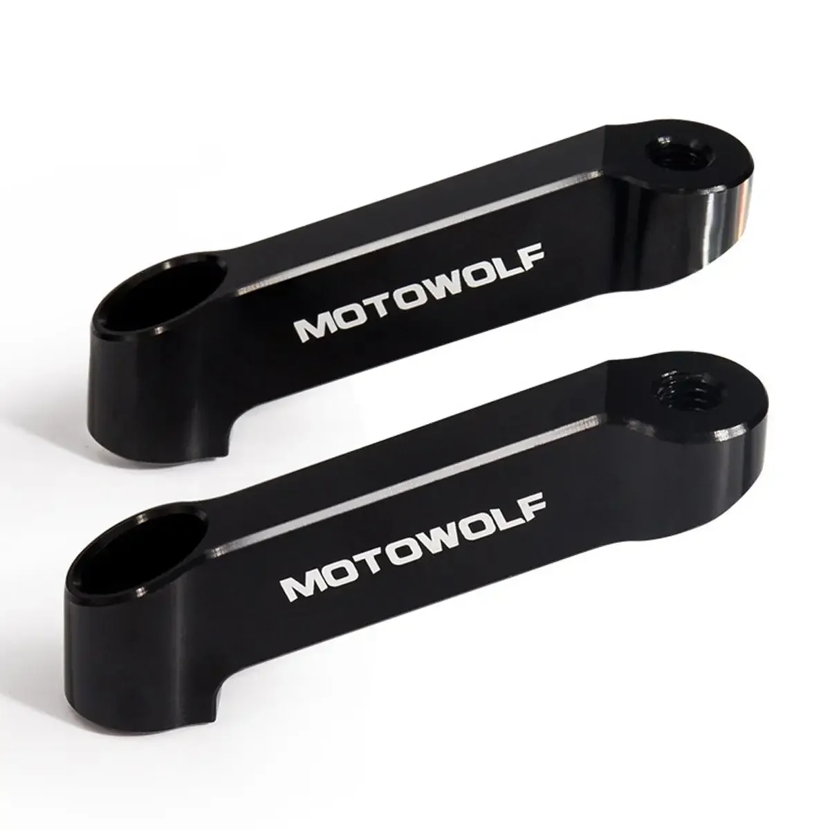 

10mm Rear view Mirror Extension Bracket Holder Universal Motorcycle Rearview Mirror Extension Mount Bracket Holder Motorbike