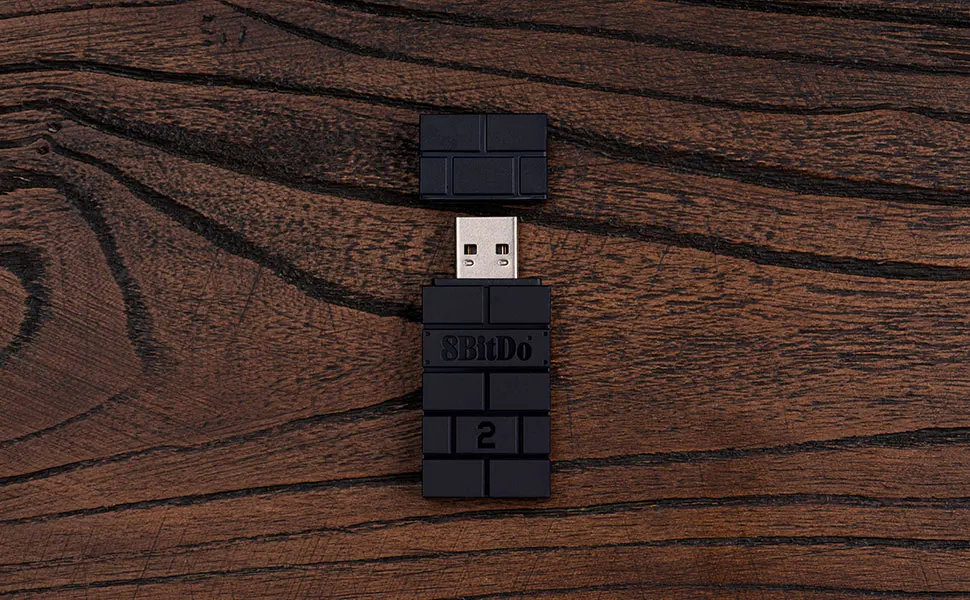 AKNES 8Bitdo USB Adaptador Bluetooth Sem Fio,