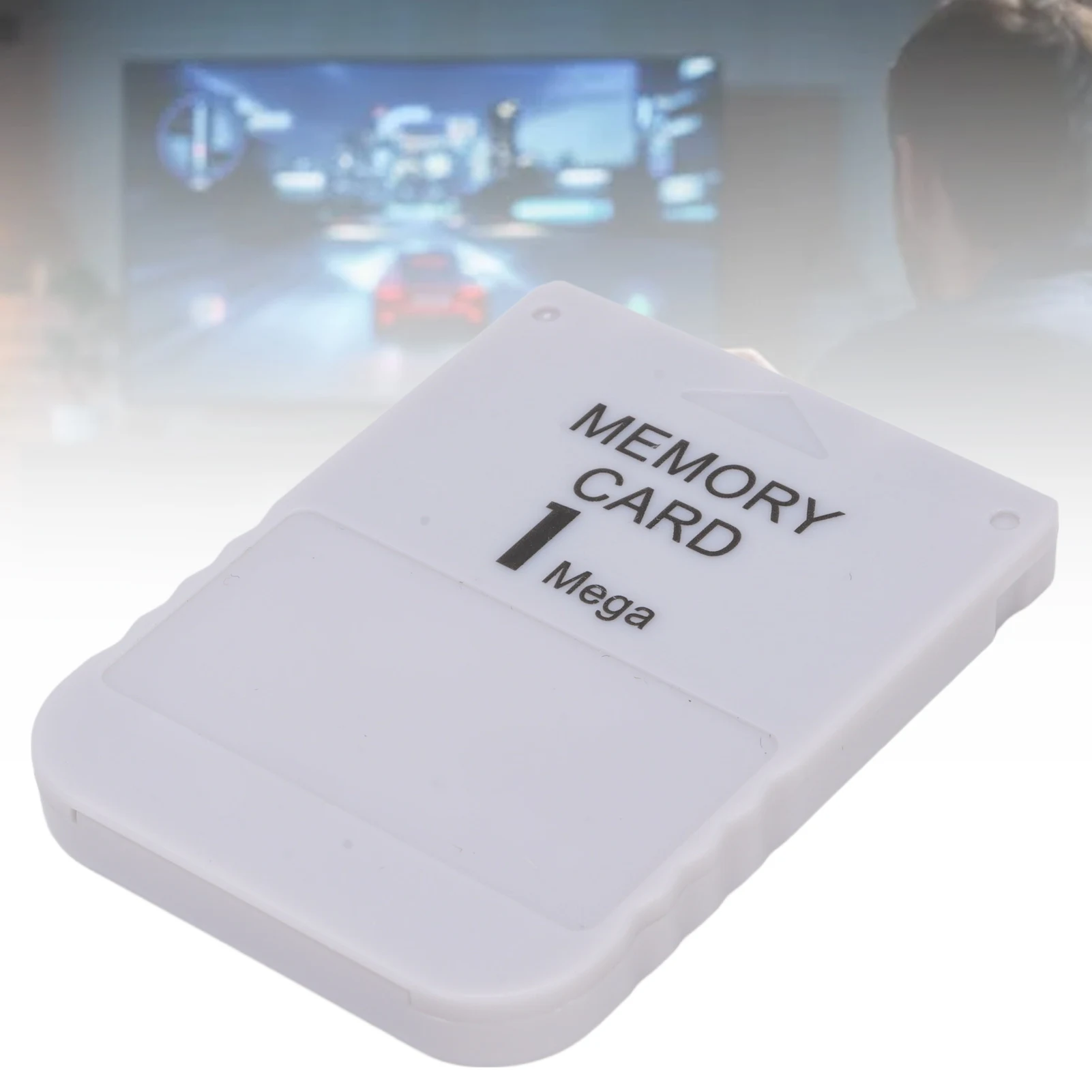 Video Game Console Memory Card Stable High Speed Compact Safe Game Console 1MB Memory Card ABS  Fit for Replacement