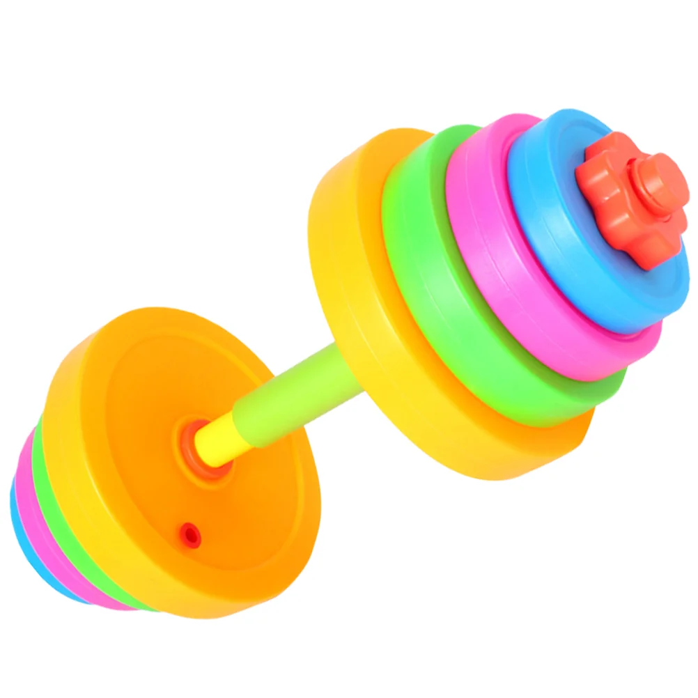 Toy Exercise Dumbbells Kids Training Equipment Adjustable Small Weights Women Gym Plastic Child Gift Children Barbells