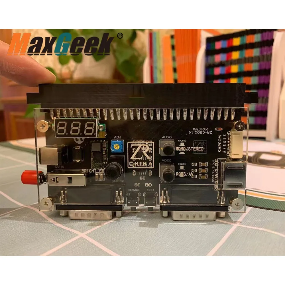 

Материнская плата Maxgeek Cbox коннектор для SNK MVS CPS CAPCOM Ретро аркадная игра дополнительно оболочка или видеокабель