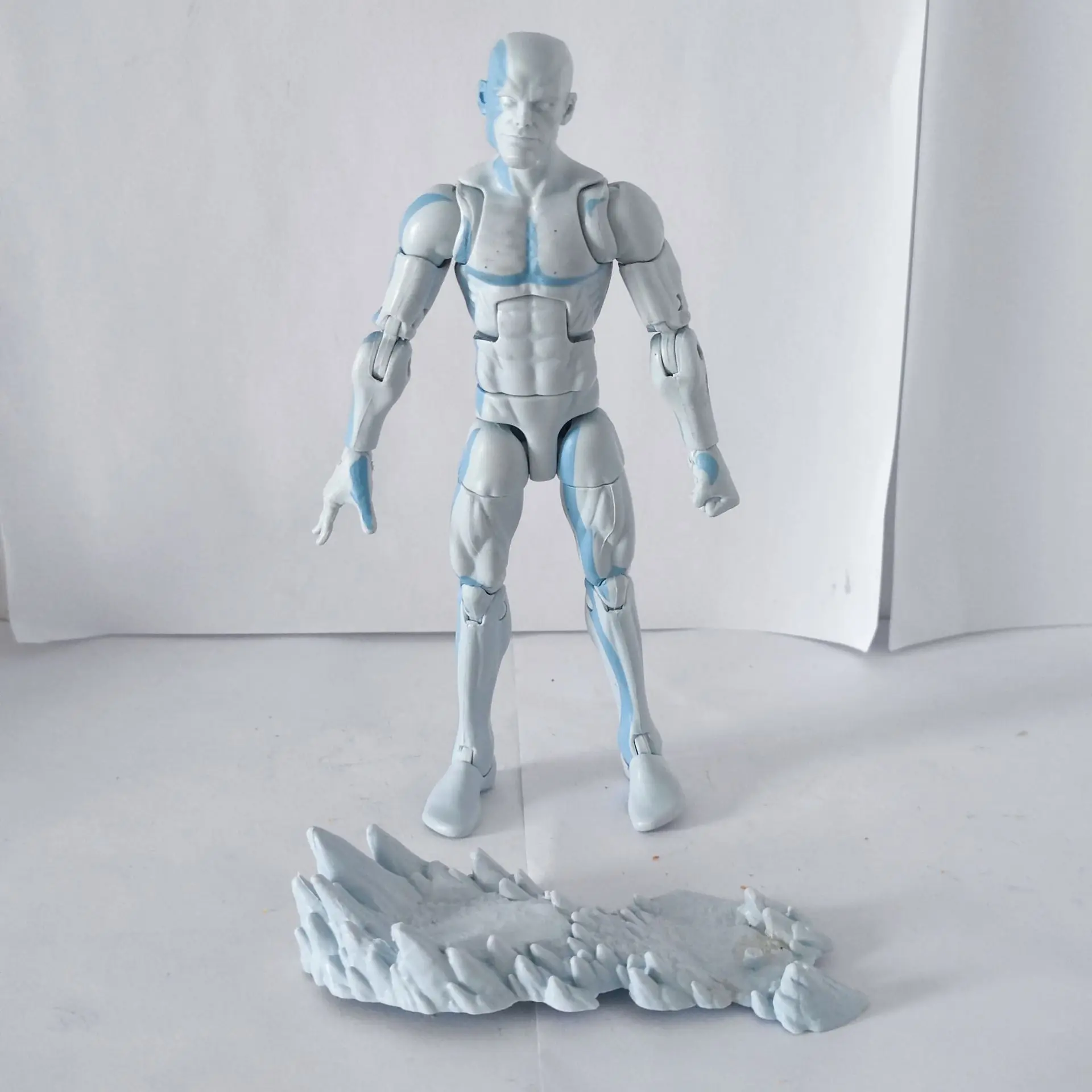 Marvel legends spiderman友人アイスマンstarfire 3パック6