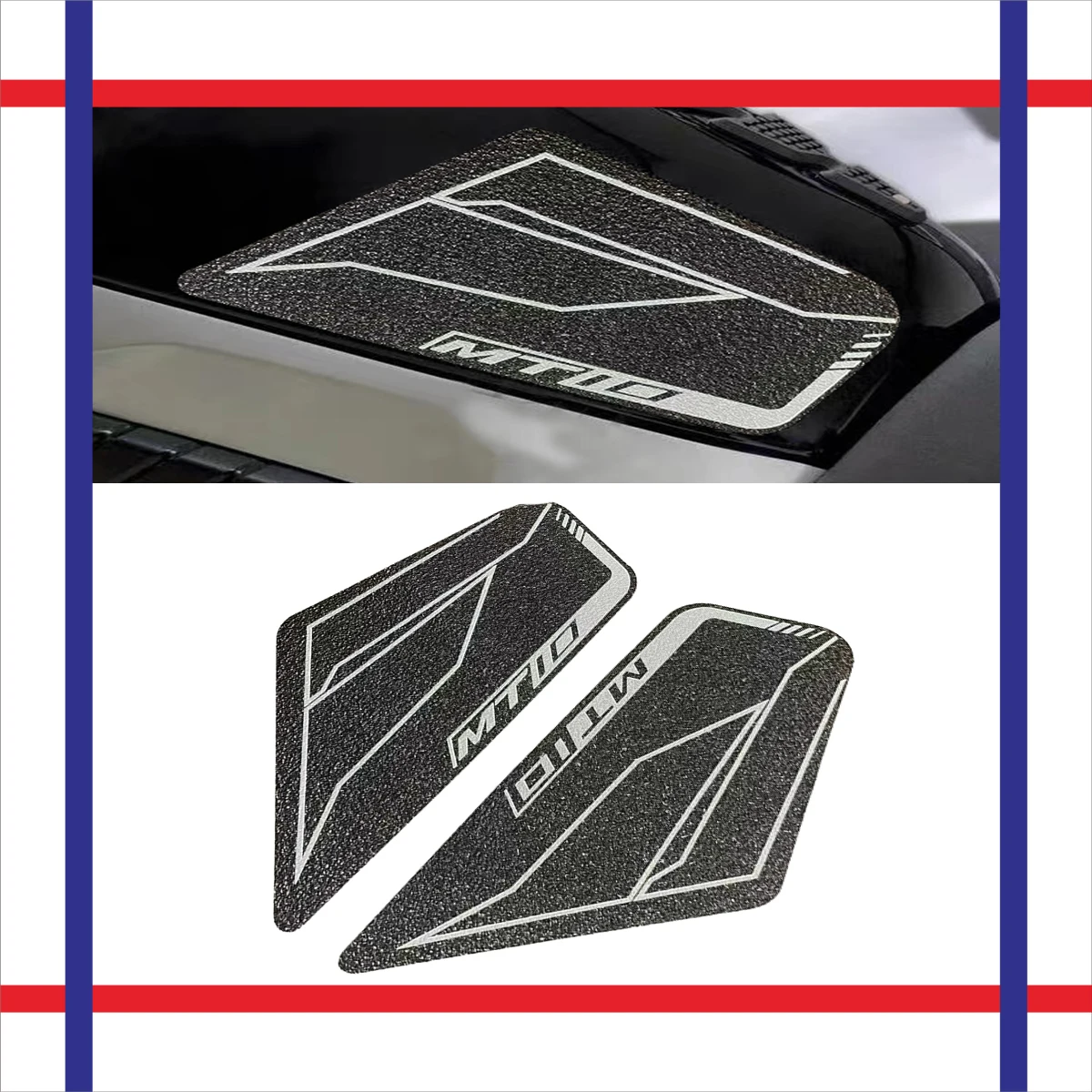 For Yamaha MT-10 MT10 2016-2020 2017 2018 2019 Sticker Motorcycle Accessorie Side Tank Pad Protection Knee Grip Mats