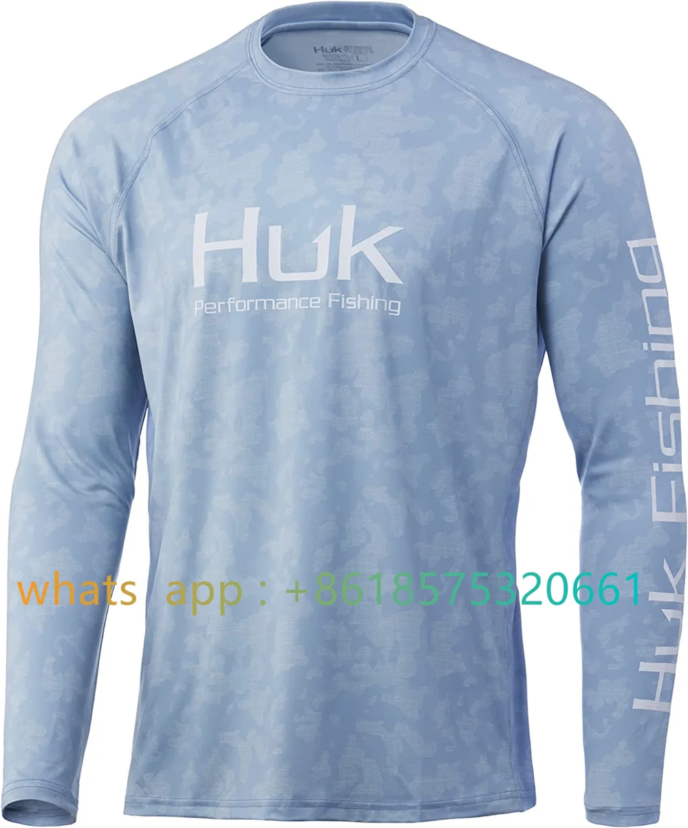 T-shirt De Pêche à Manches Longues HUK Performance Fishing UV