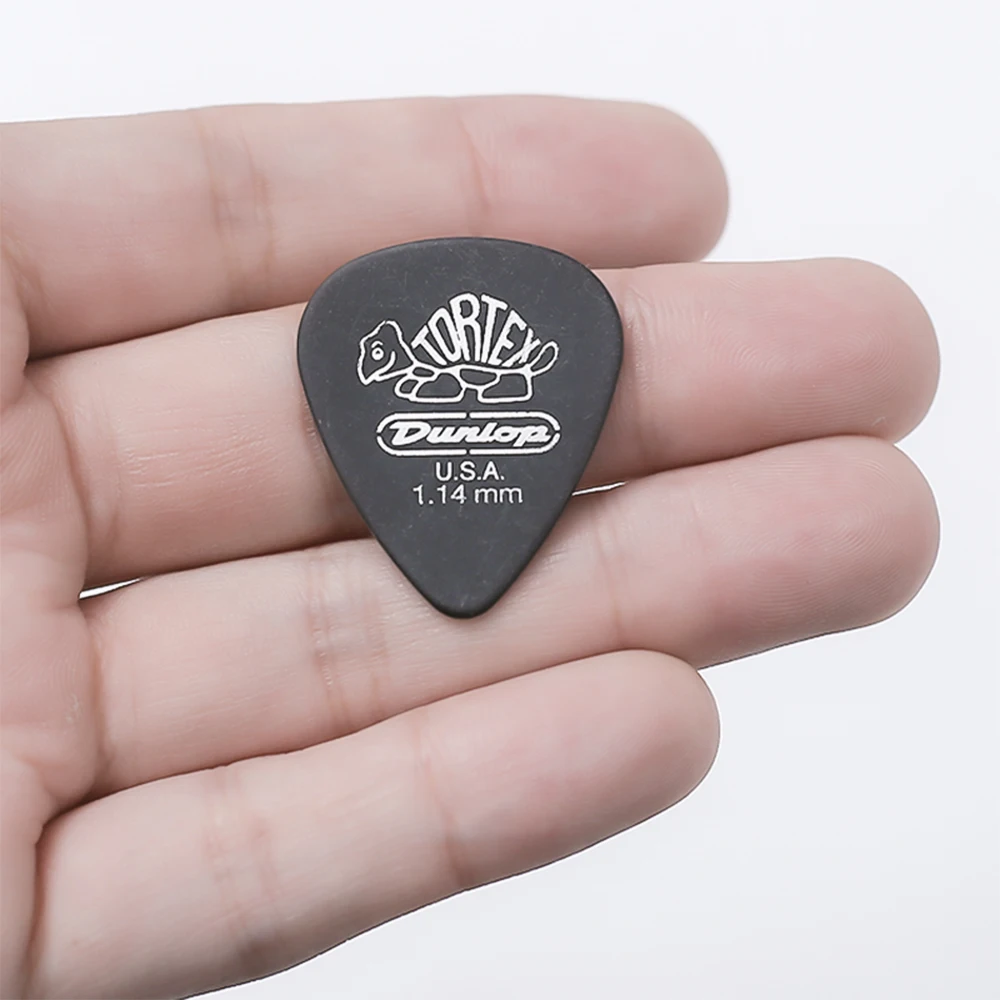 ピック Dunlop ギター用ピック 488R Tortex Pitch Black スタンダードピック