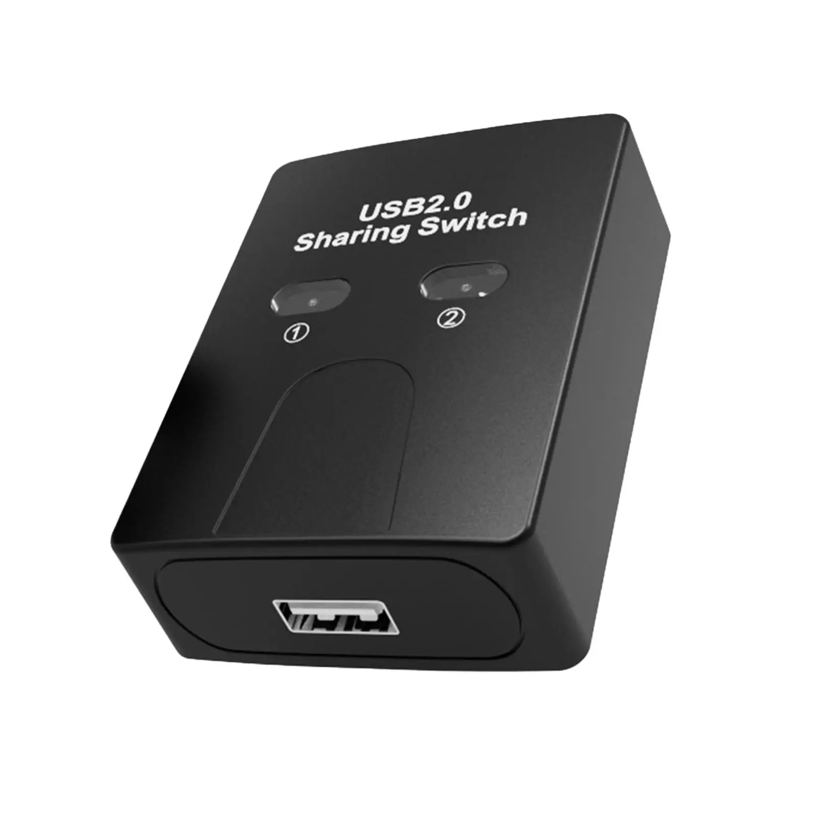 Printer Sharing Switch 2 in 1 Increased Work Efficiency Plug and Play Switch Selector for U Disk Computer Keyboard Mouse
