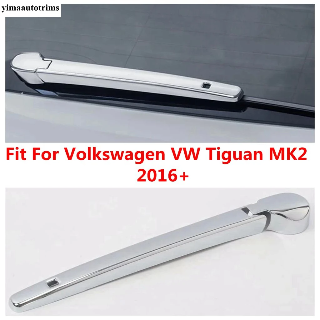 

For Volkswagen VW Tiguan MK2 2016 - 2020 Chrome Rear Window Windscreen Glass Wiper Decoration Cover Trim Accessories Exterior