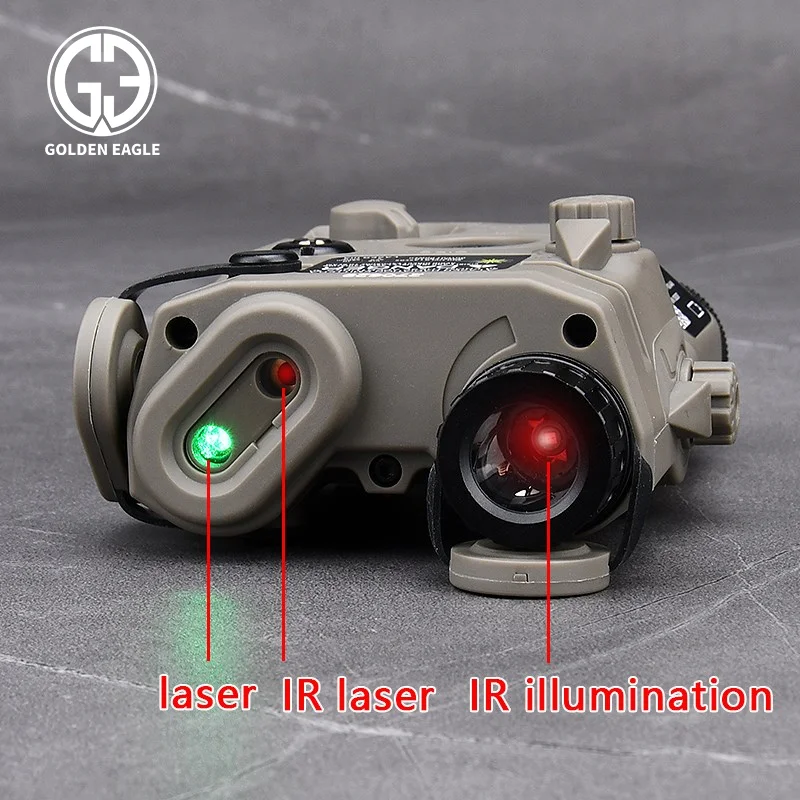 Wadsn Peq 15 Ir Laser Indicator Fit 20mm Picatinny Rail Hunting Airsoft