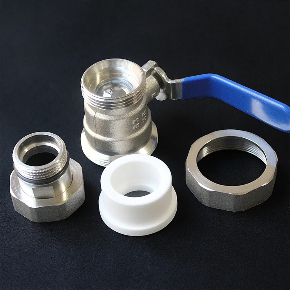 1pcs for All Copper Floor Heating Water Separator Valve Accessories Filter Sleeve Valve Geothermal Backwater Ball