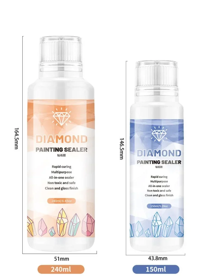 Diamond Painting Sealer Glue 120ml Fixative for All 5D Diamond Painting -  AliExpress