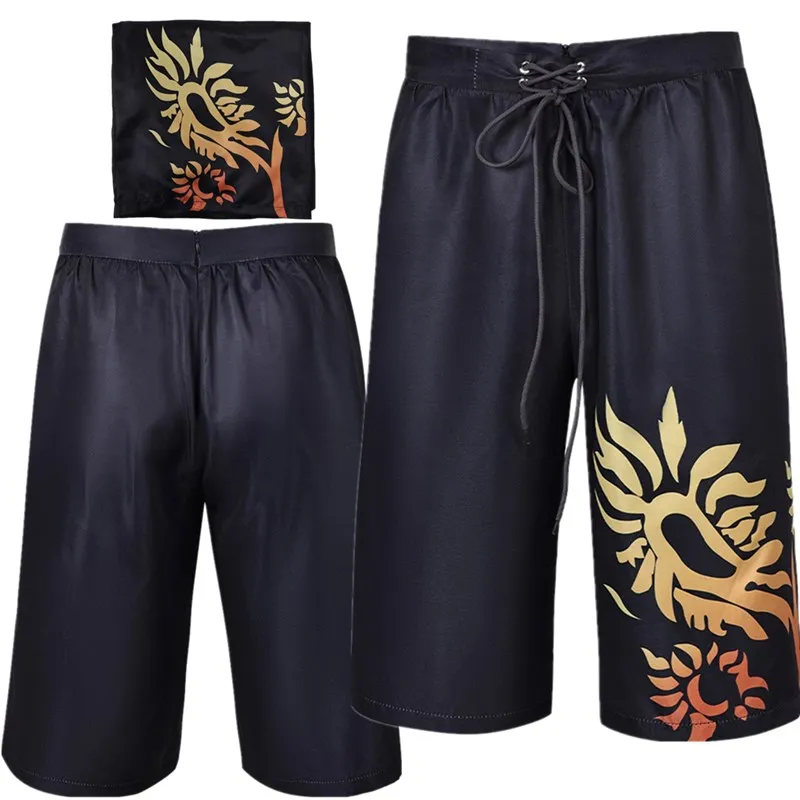 

Zack Fair шорты для косплея костюм, фантастическая игра для взрослых мужчин, летние пляжные короткие брюки, наряды на Хэллоуин, карнавал, вечерние, Маскировочный костюм