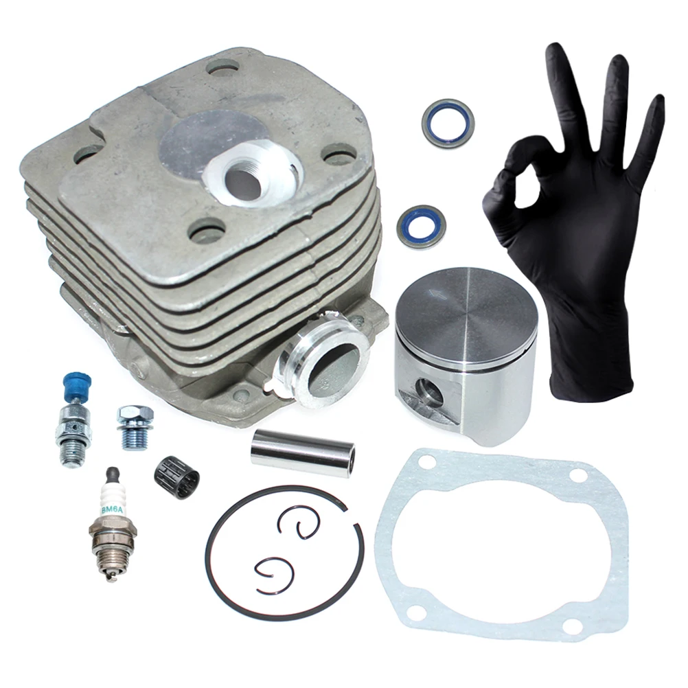 

Cylinder Piston Kit 50mm for Husqvarna 362 362XP 371 371K 371XP 372 372XP 375K Jonsered 2063 2071 2163 2171 CS2163 CS2171