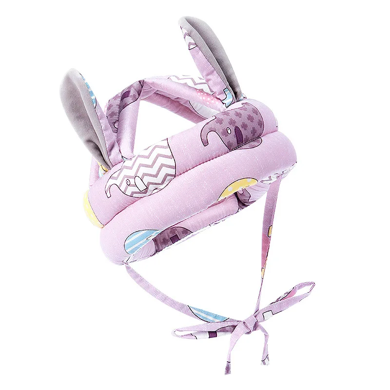 Head Protection Cap Adjustable Headguard for Toddlers Infant Baby Head Protector Hat Breathable Safety Helmet Anti-shock 4