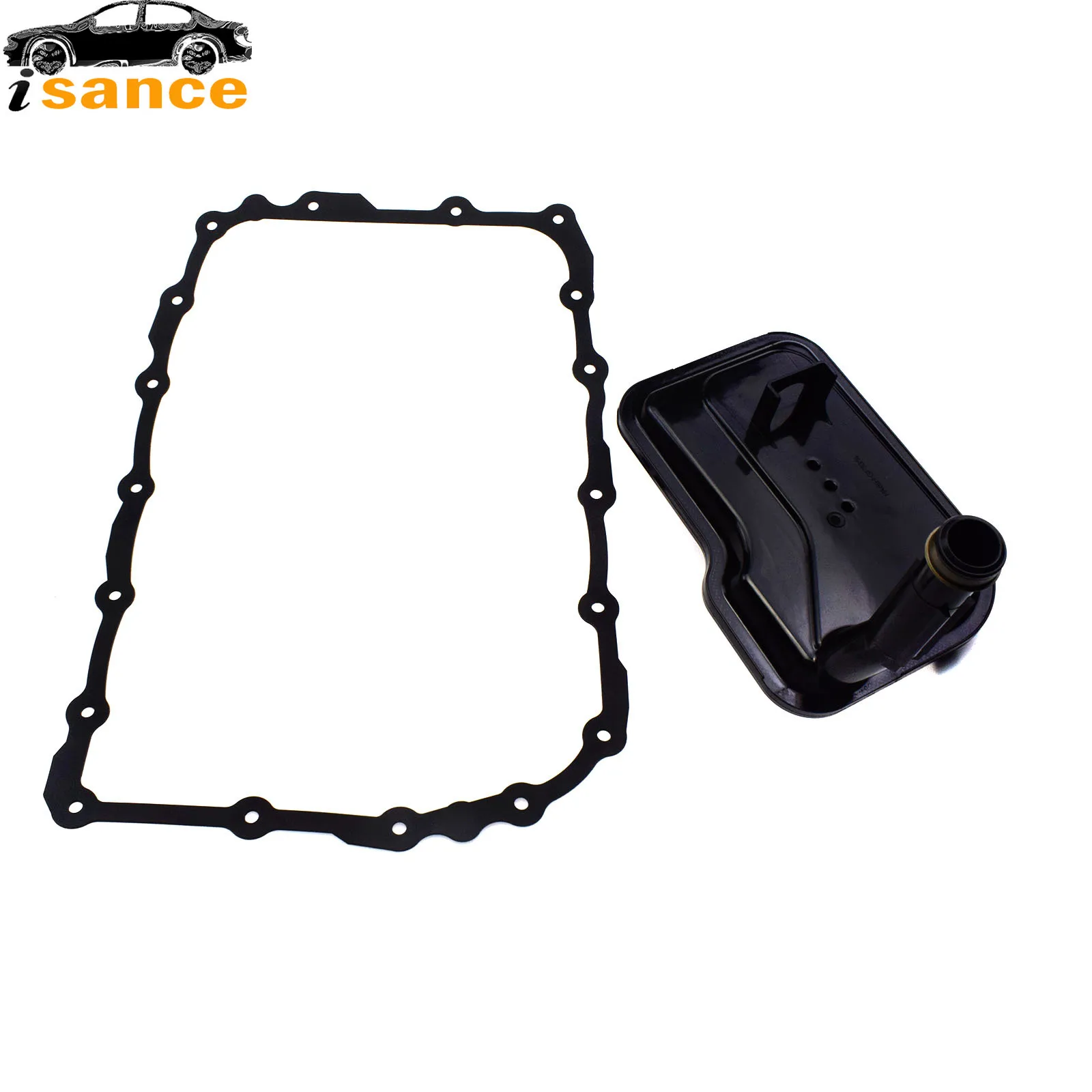 Automatic Transmission Filter + Oil Pan Gasket Kit For GMC Yukon Chevrolet Sierra 24224781 24236933