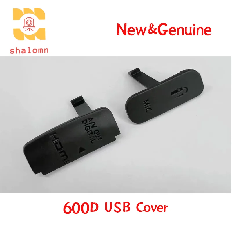 오리지널 USB 커버 스킨 고무 커버, 측면 커버, 수리 교체 부품, 캐논 EO..