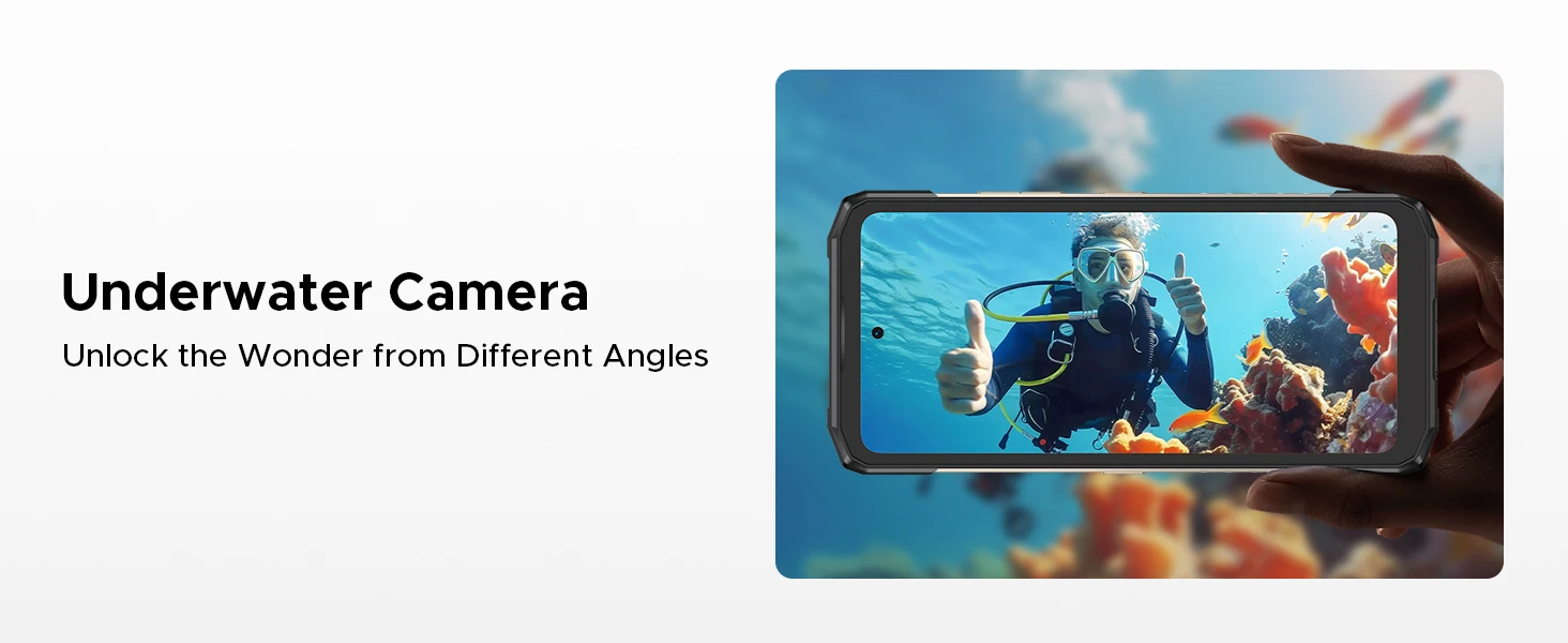 Phone robust DOOGEE Blade20 Turbo 5G Android 15 Gemini AI Smartphones 32 Go dual camera mAh NFC