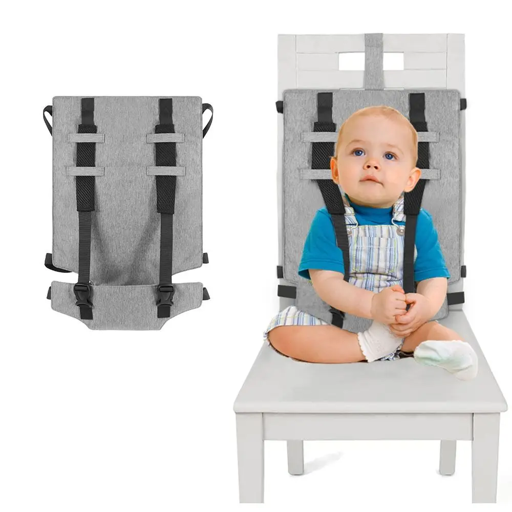 Anti-drop Baby Dining Chair Seat Belt Adjustable Protection Guard Feeding Safety Belt Washable Foldable Seat Safety Harness