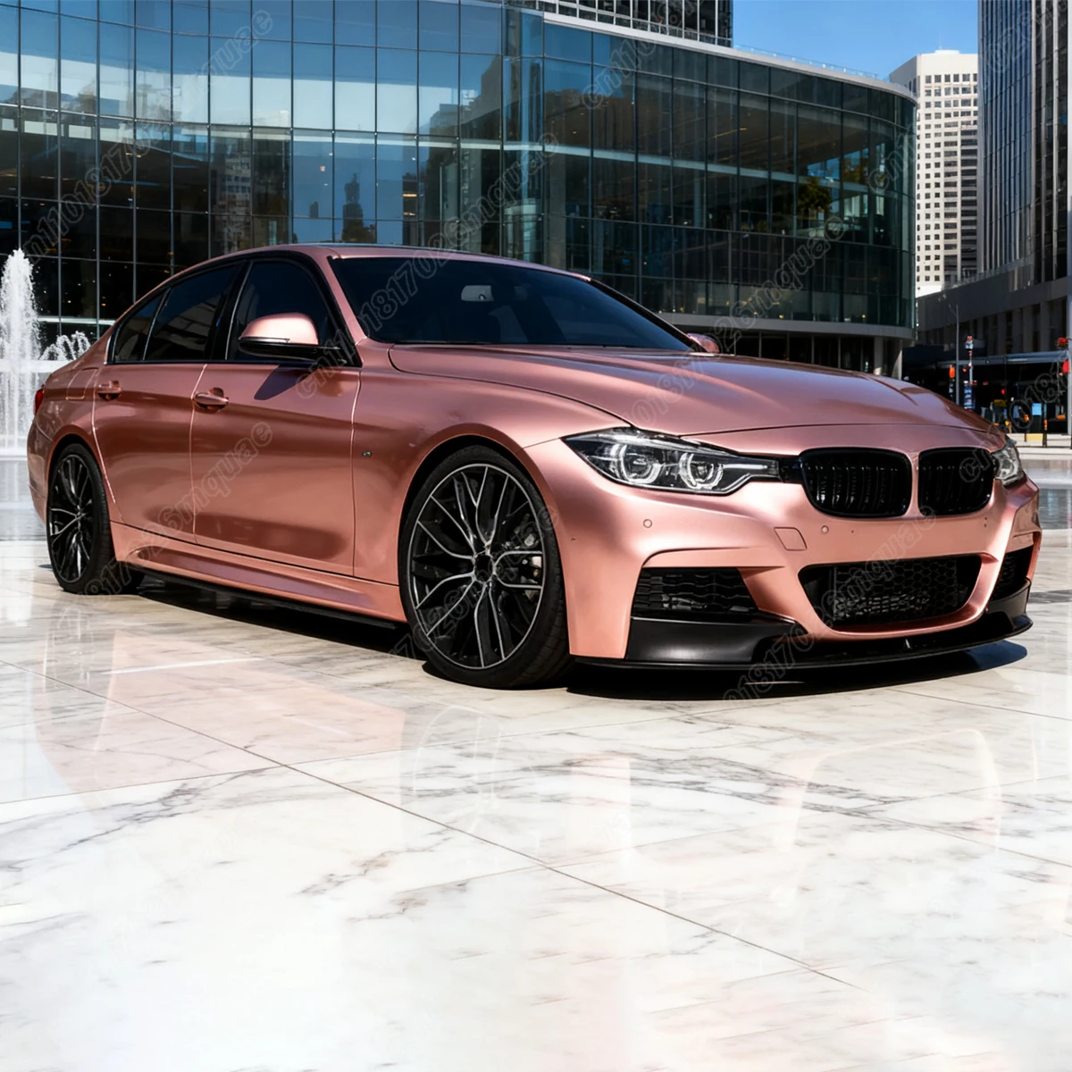 BMW 3 시리즈 F30 F31 2X 2013 2014 2015 2016 2017 2018 M 스포츠 자동차 프론트 범퍼 스포일러 립 셔트 립 장식 키트