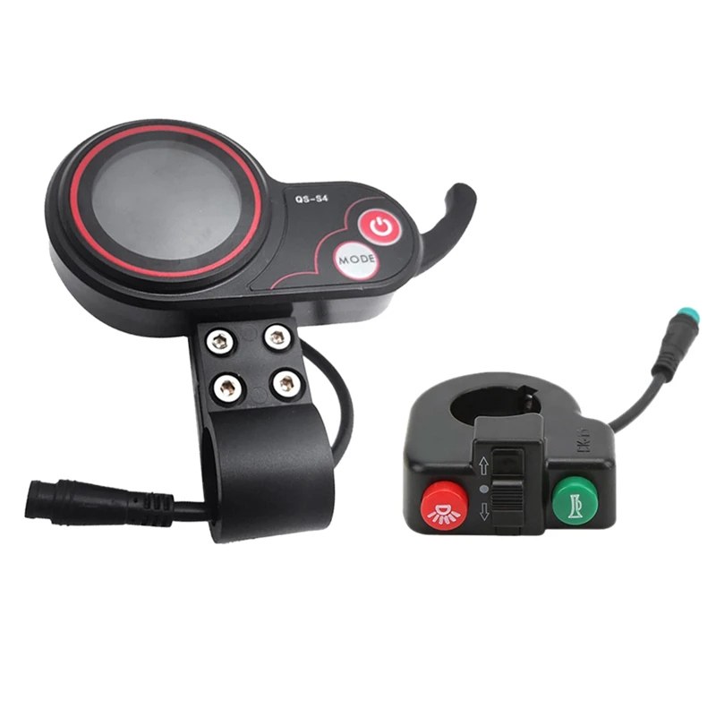 

Фонарь управления дроссельной заслонкой, ЖК-дисплей, 6-контактный дисплей + кнопка переключения для электрического скутера Zero 8 9 10 8X 10X