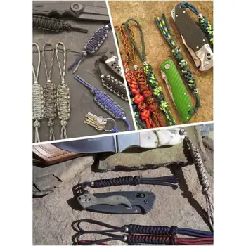 100m Survivor Cord Hank, Paracord 550 Type III, Military Grade, Heavy Duty Paracord With 3 Survival Strands, Cordage For Camp 2