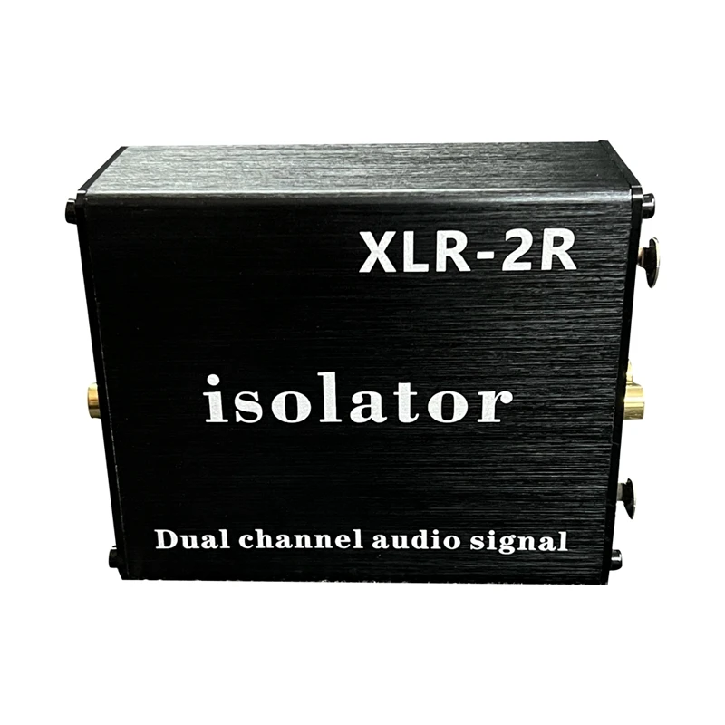 

1 Piece XLR-2R 6.5 XLR Audio Noise Isolator To Eliminate Common Ground Current Sound Anti-Interference Isolator