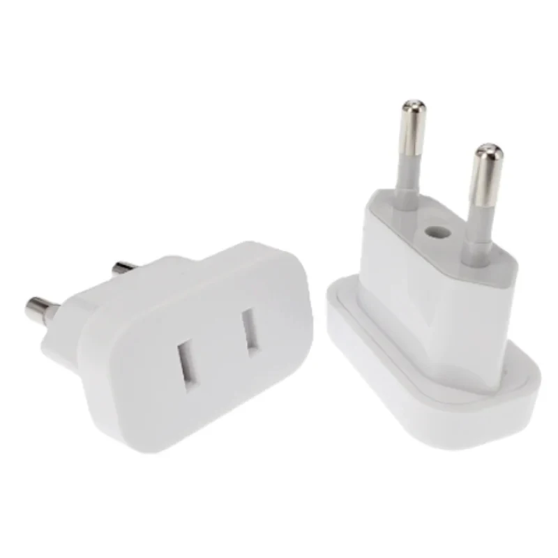 Plug Adapter 4.0mm 4.8mm EU Adapter Travel Converter Adapter American China US To EU Plug Euro Plug Electrical AC Electrical Socket