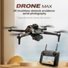 New M33 RC Drone 4K Professinal With Wide Angle Triple HD Camera Foldable RC Helicopter WIFI FPV Height Hold Toy Drone 1
