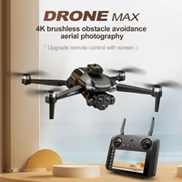 New M33 RC Drone 4K Professinal With Wide Angle Triple HD Camera Foldable RC Helicopter WIFI FPV Height Hold Toy Drone 1