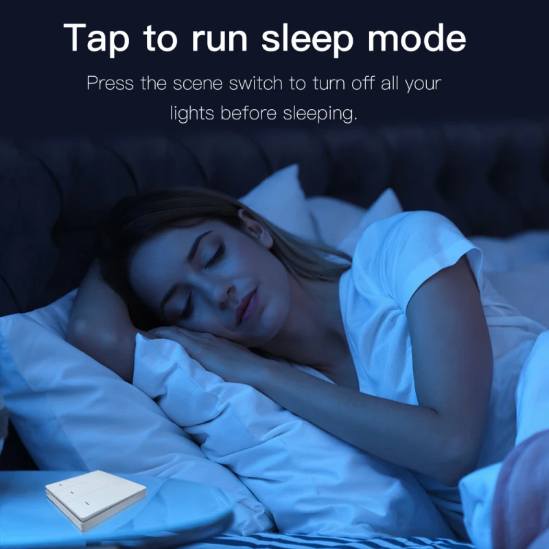 Tuya Zigbee 스마트 씬 스위치, 무선 벽 푸시 버튼 스위치, 배터리 전원, 스마트 홈, 스마트 라이프, 원격 제어, 1/2/3 갱