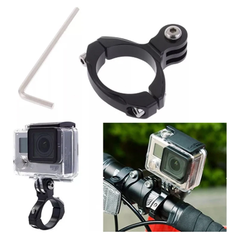 Supporto Per GoPro Da Bici: In Alluminio, Regolazione 360°! - Foto 6