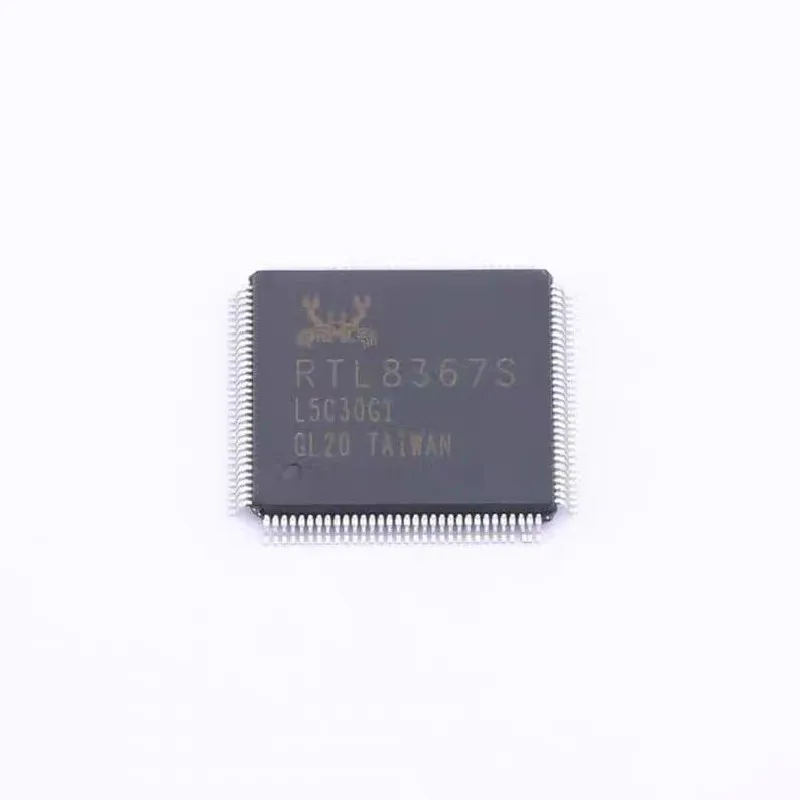 

10PCS-50PCS RTL8367S QFP-128 Gigabit Switch Chip New Original