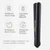 USB Charging Portable Cordless Curler Styling Tool USB 5000mAh Wireless Flat Clip Floating Plate 2 in 1 Hair Straightener Curler 5