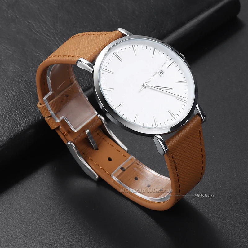 Premium Calfskin Leather Quick Release Watch Bands and Straps