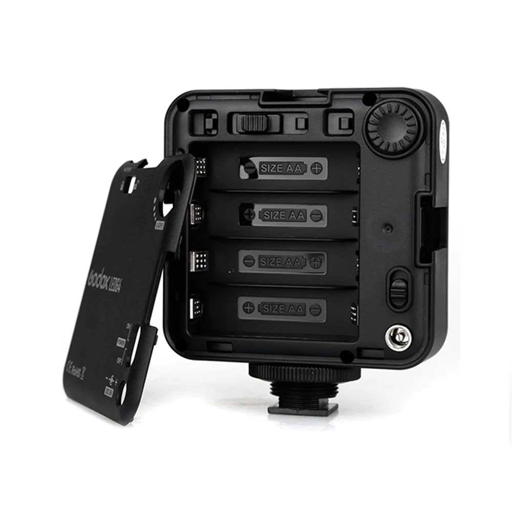 Godox LED64 LED36 Video Light for DSLR Camera Camcorder mini DVR as Fill Lighting For Macrophotography Nikon Canon Sony Samsung