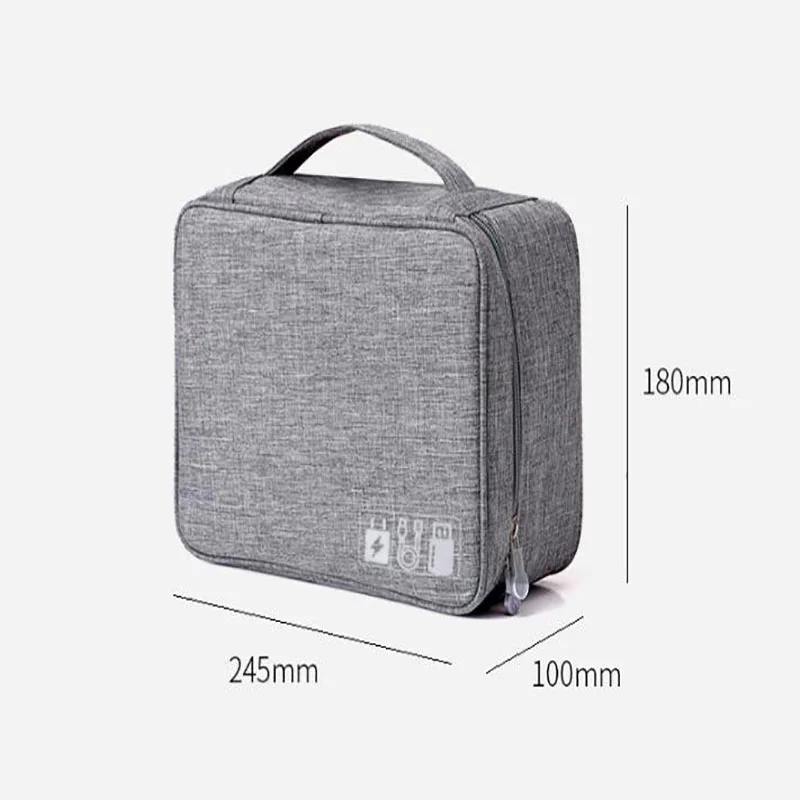 Cable Organizer Box Travel Gadget Bag Hard Drives Portable Storage Case HDD Case Protective Pouch Bag For iPad Mini Power Bank portable hard drive bag,data cable storage bag,hard drive box,cable storage bag,hard drive case,cable organizer pouch,electronic accessories case,digital accessories bag,electronics travel organizer