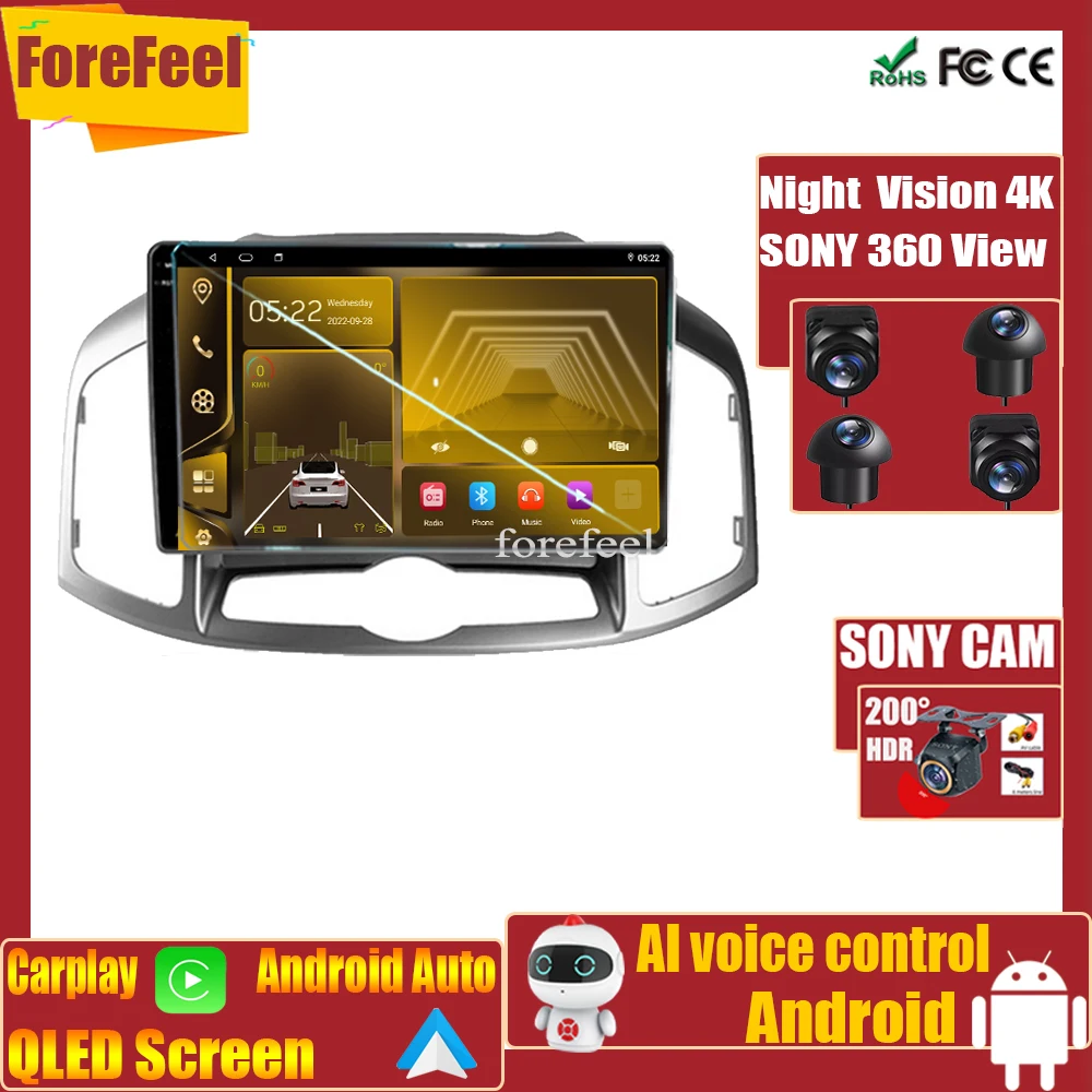 

Android Video Player 7862 For Chevrolet Captiva 1 2011 - 2016 Car Radio Multimedia Monitor Screen Navigation Stereo Bluetooth 5G