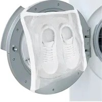1PC Sneaker Dryer Bag, Dryer Door Shoe Net with Elastic Straps, Sneaker Laundry Bag for Shoes,40X40cm 1