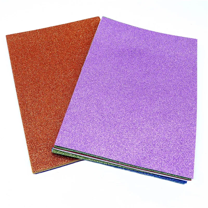 Scrapbook paper craft paper scrapbooking material 5 sheet/set glitter foam DIY