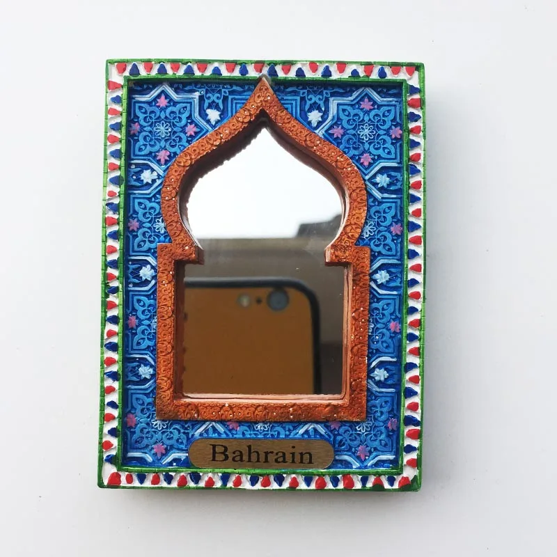 Bahrain 3D Fridge Magnets Tourist Souvenirs Crafts Refrigerator magnet Decoration Articles Handicraft Gifts