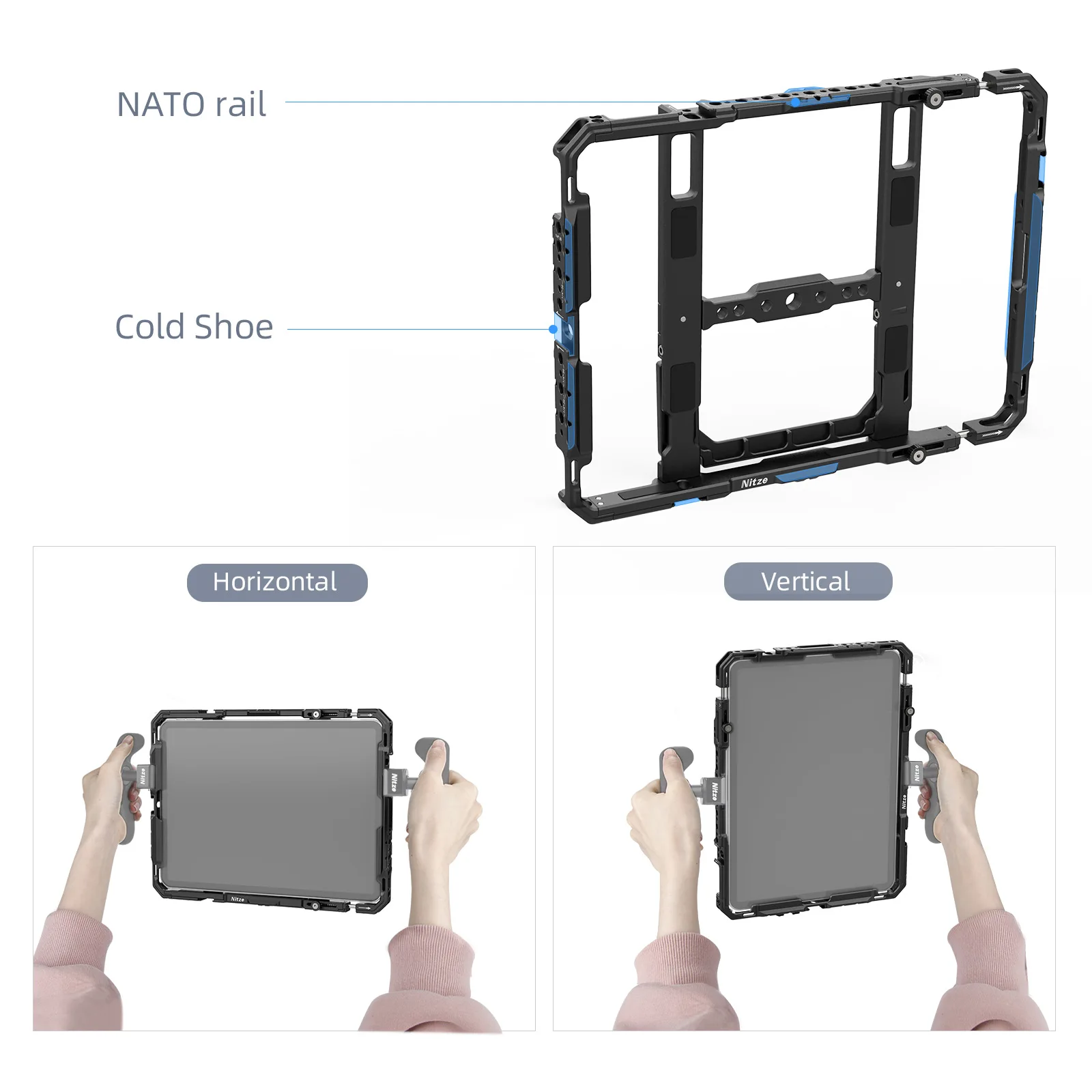 エアレジ※iPad付き Nitze-iPad Air iPad Proおよびその他のタブレット用の