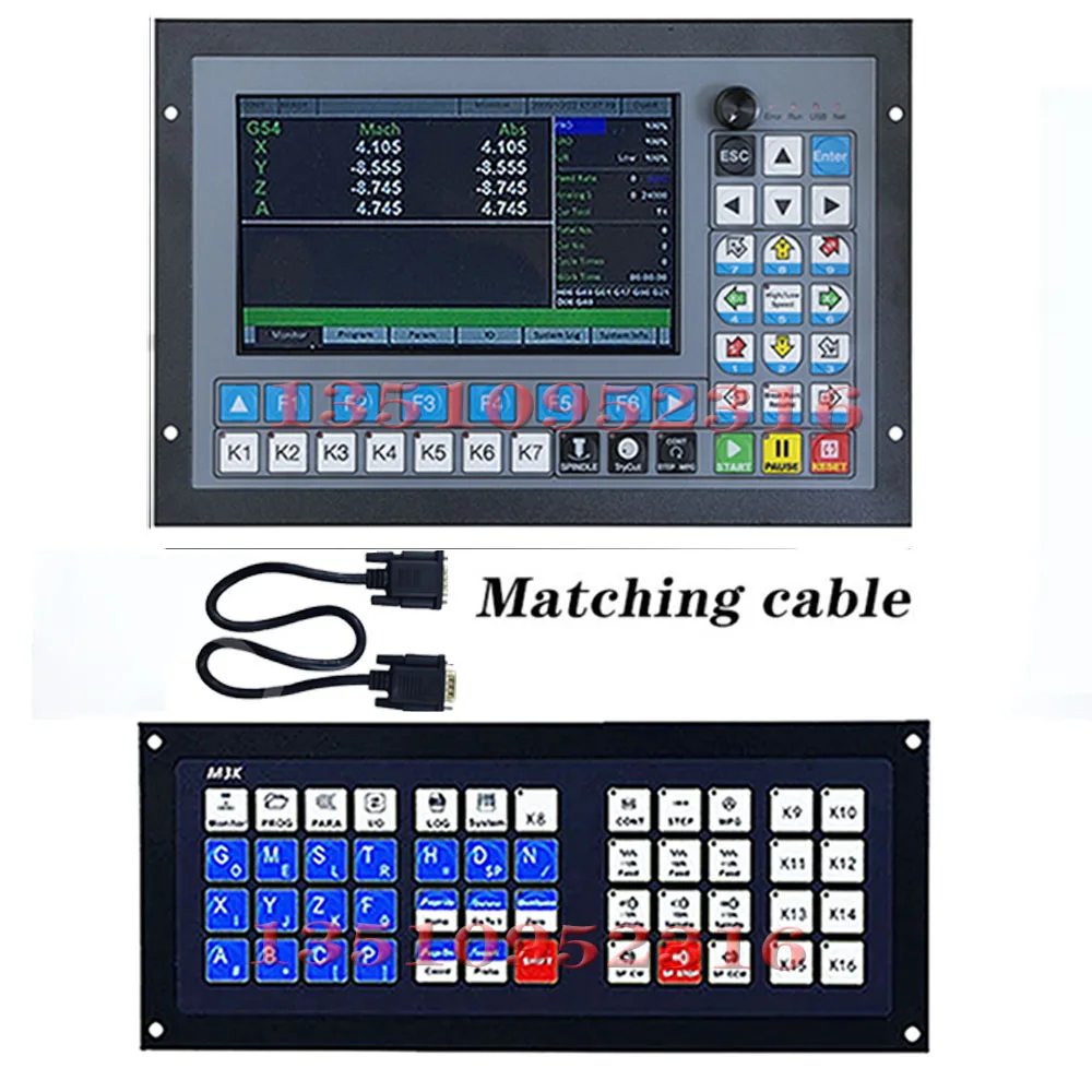 새로운 DDCS-EXPERT/M350 3/4/5 축 1MHz G 코드 CNC 오프라인 컨트롤러 키트 도구 매거진에서 자동 도구 변경 지원