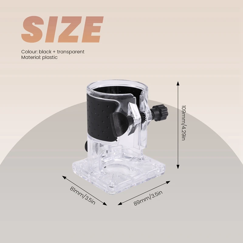 Trimmer Machine Base Woodworking Cutter Electric Trimmer Machine Base Power Tool Accessories Plunge Router
