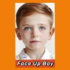 Children Facial Painting Real Person White Background Practice Board  Repeatedly Rinsed Frosted Version 2