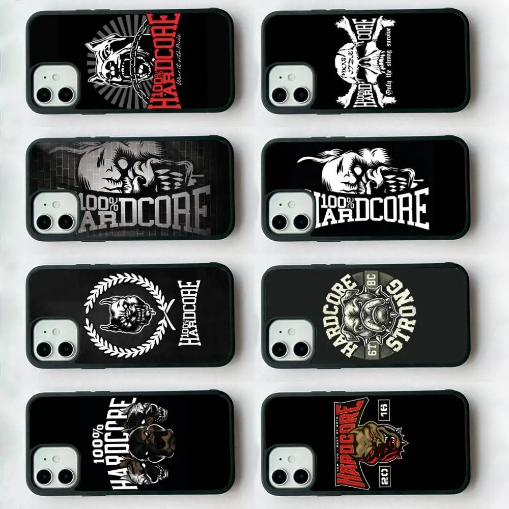 Bone Gabber Hardcore Dog Silicone Phone Case - Durable PC+TPU Mobile Cover