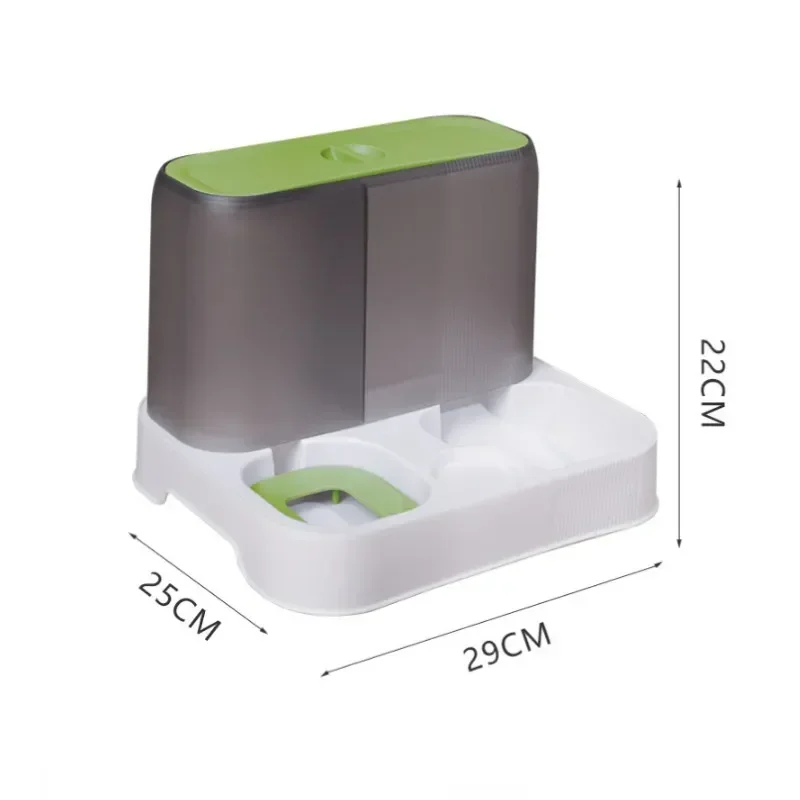

Pet Dry Separation Automatic Wet Bowl Cat Drinking And Container Food Water Supplies Large Capacity Dog Dispenser