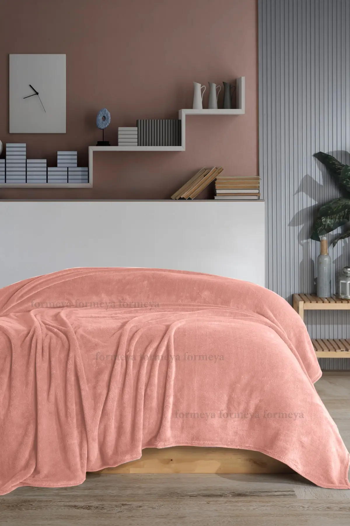 

Powder Welsoft Blanket Double 200*210 Polyester 200x210 Pink Single Size Bedroom Textile Home & Furniture