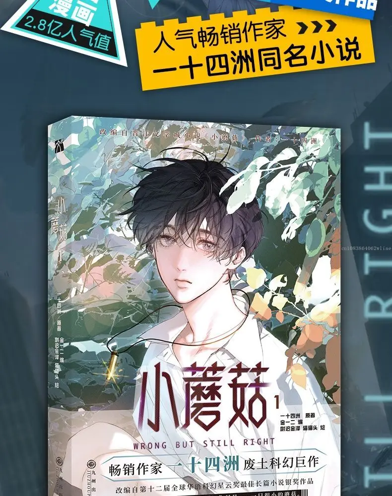 Danmei Novel Little Mushroom Vol 1 Manhua Author Yi Shi Si