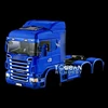 TOUCAN RC Toy 3Axles 1/14 RC Tractor Truck Remote Control Car Painted Midtop Shell Constuction Vehicle TAMIYAYA THZH0451 1